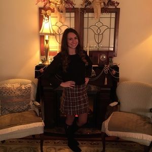 Plaid skirt